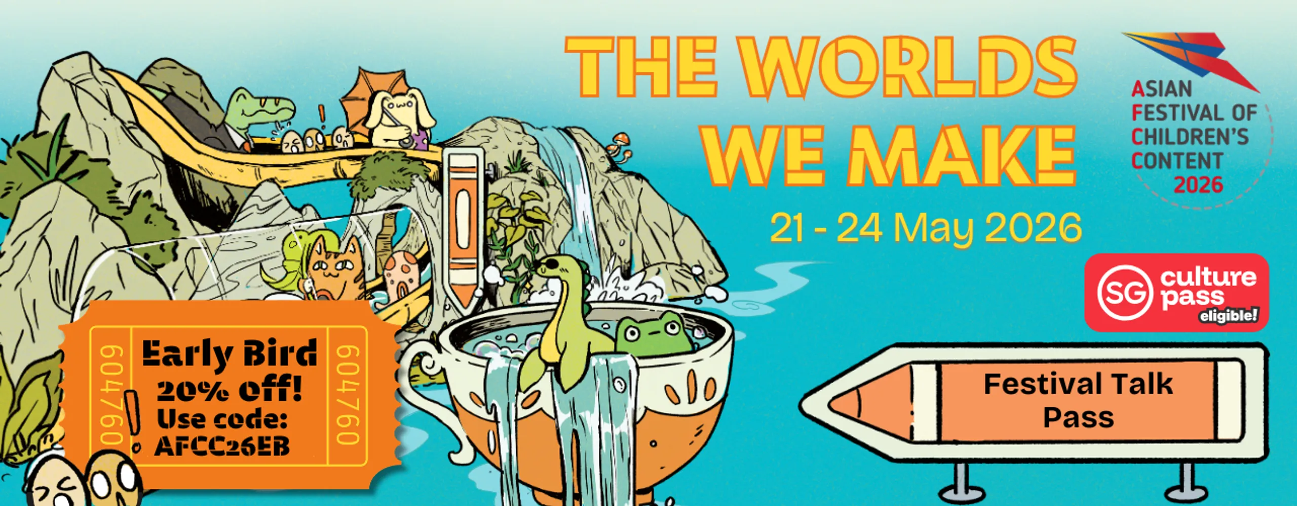 AFCC 2026: 4-Day Festival Talk Pass