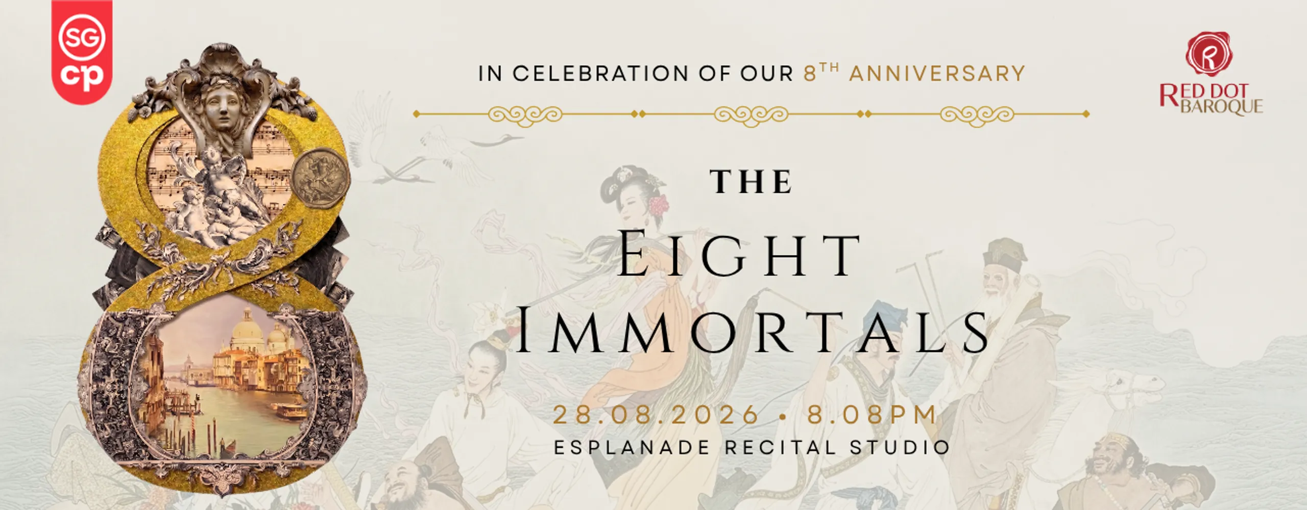 The Eight Immortals: In Celebration of RDB’s 8th birthday
